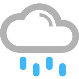 Cloudy. Rain developing this afternoon, easing this evening. Easterlies.